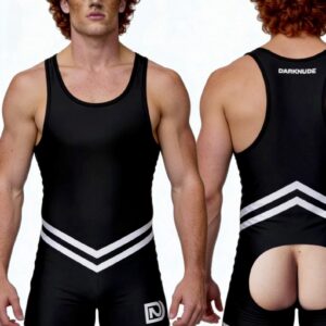 DARKNUDE Singlet [Backless] black