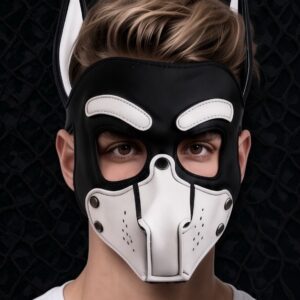 DARKNUDE PUPPY MASK [white]