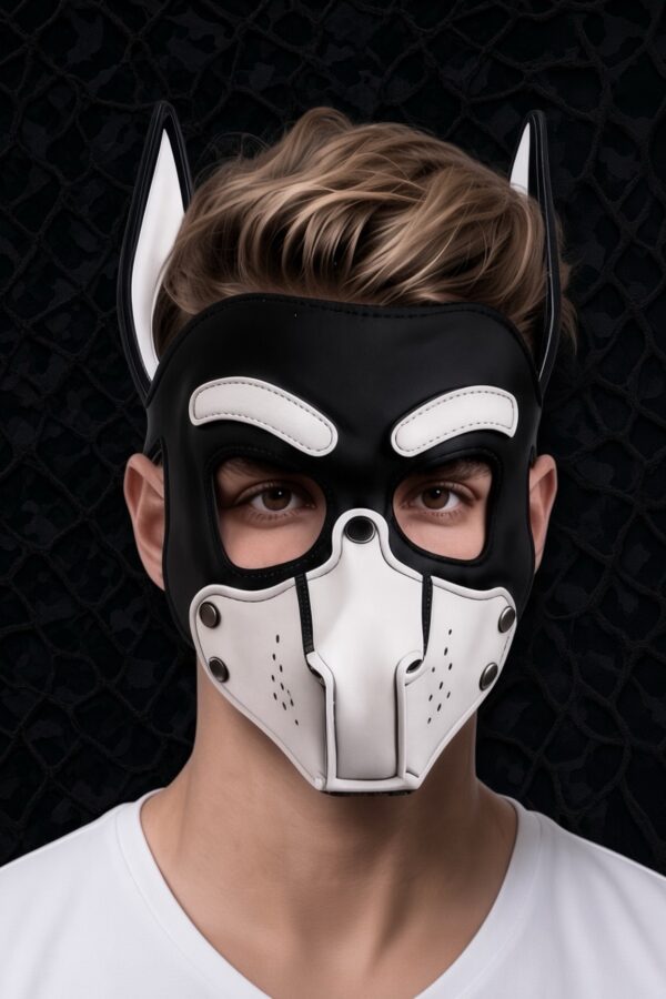 DARKNUDE PUPPY MASK [white]